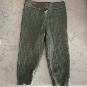 🍊5/$25 Gerber Olive Knit Joggers for Kids size 18m